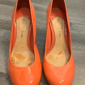 Gianni Bini Women's Orange Pumps